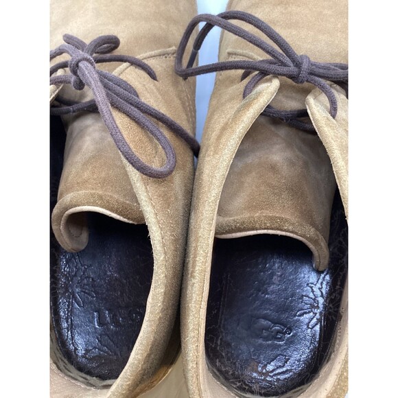 UGG Maksim II Men\'s Boot Chestnut Brown Chukka Shoes Boots Suede Unlined sz 13 main image 5